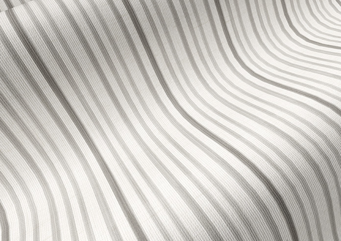 Classic Stripe, Warm Grey - Twist&Fit Roller Blind - Image 4